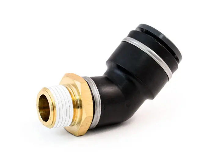 45° Male Swivel Elbow Fitting, 3/4" X 3/8" | S754pmt-12-6 Tramec Sloan 1