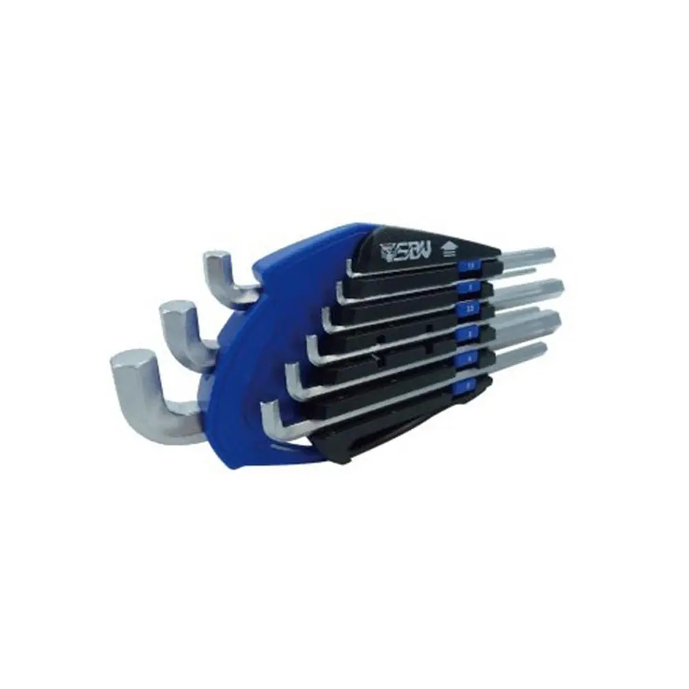 Stubby Hex Key Set (Long) 9Pcs 1