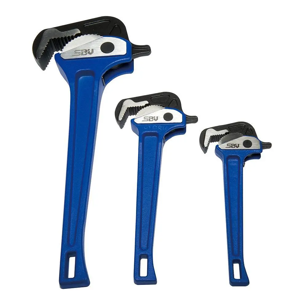 One-Hand Rapid Pipe Wrench (14" - 21 To 48 Mm) 1