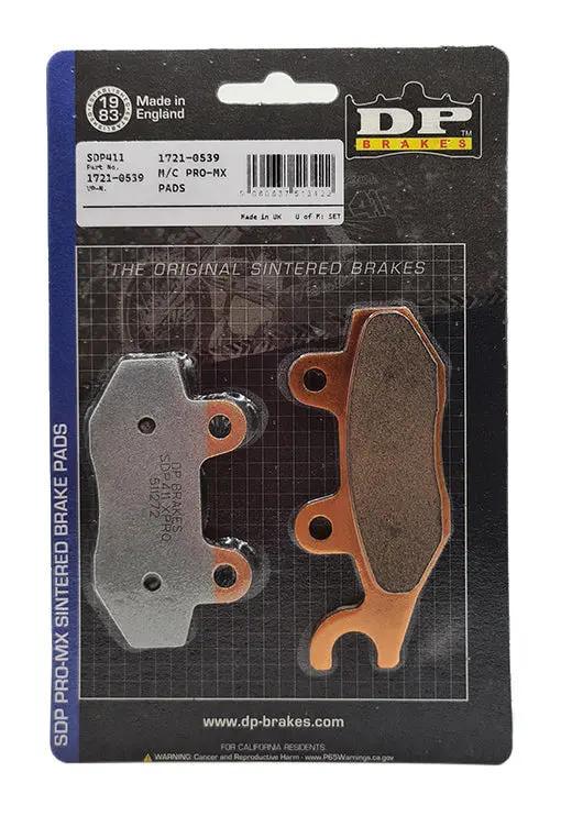 Dp Brake Sdp Pro-Mx – Sdp411 Pads 1
