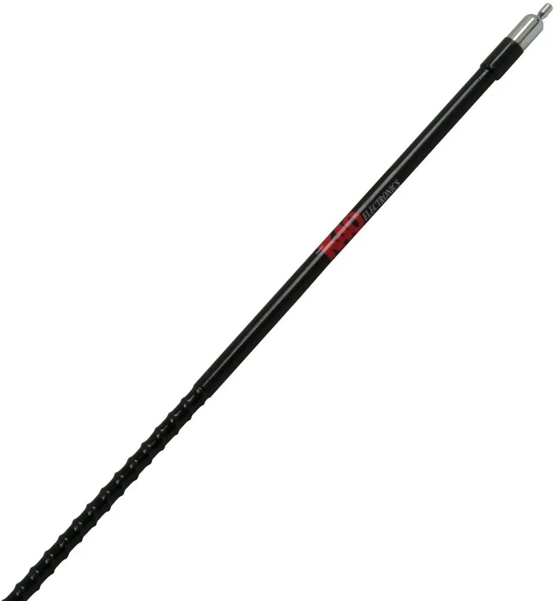 3' Superflex 1000 Watt Tunable Fiberglass Cb Whip Antenna, Black | K40 Antennas & Accessories Sf300 1