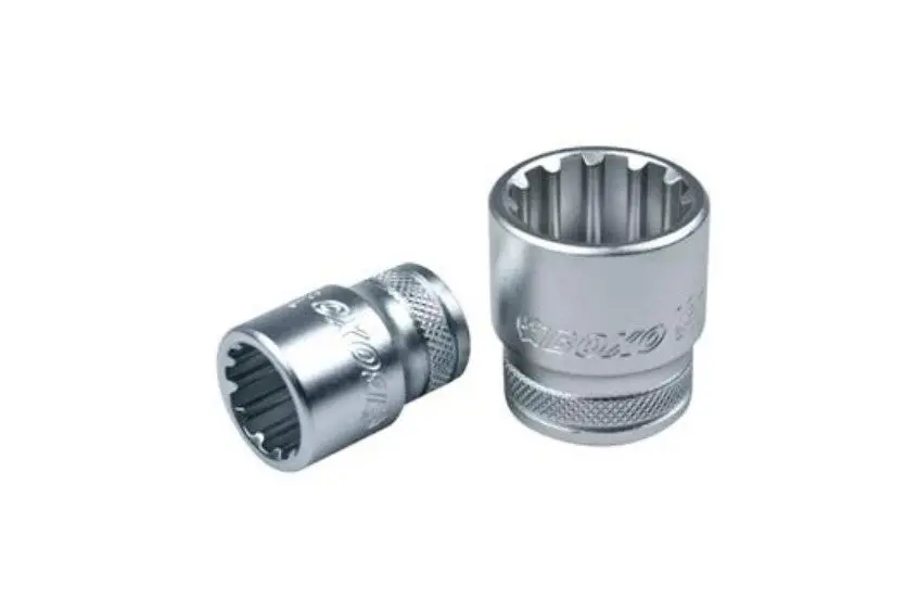 1/4" Dr. Spline Socket  W/ Frosty Finish 1