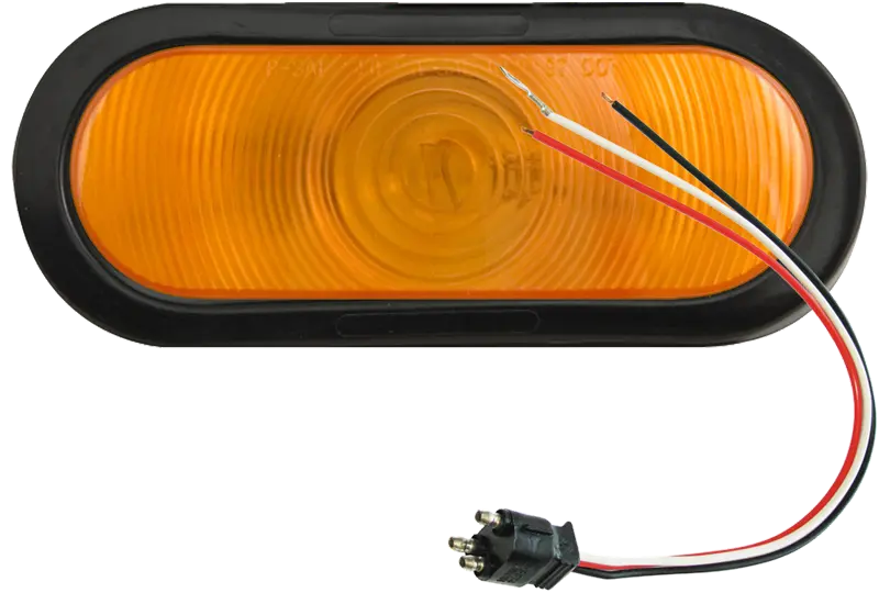 Yellow Parking/Rear Turn Signal, A70gb Grommet, A45pb Pigtail | St74abp Optronics 1