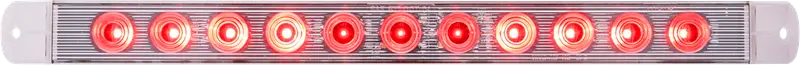 Clear Lens Red Stop/Turn/Tail Light, Hard Wired | Stl89rcb Optronics 1