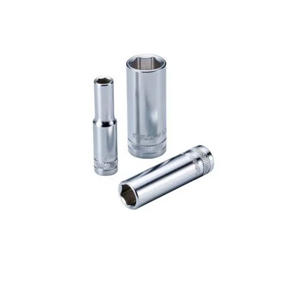 1/2" Dr. Deep Socket (6Pt) W/ Mirror Finish 1