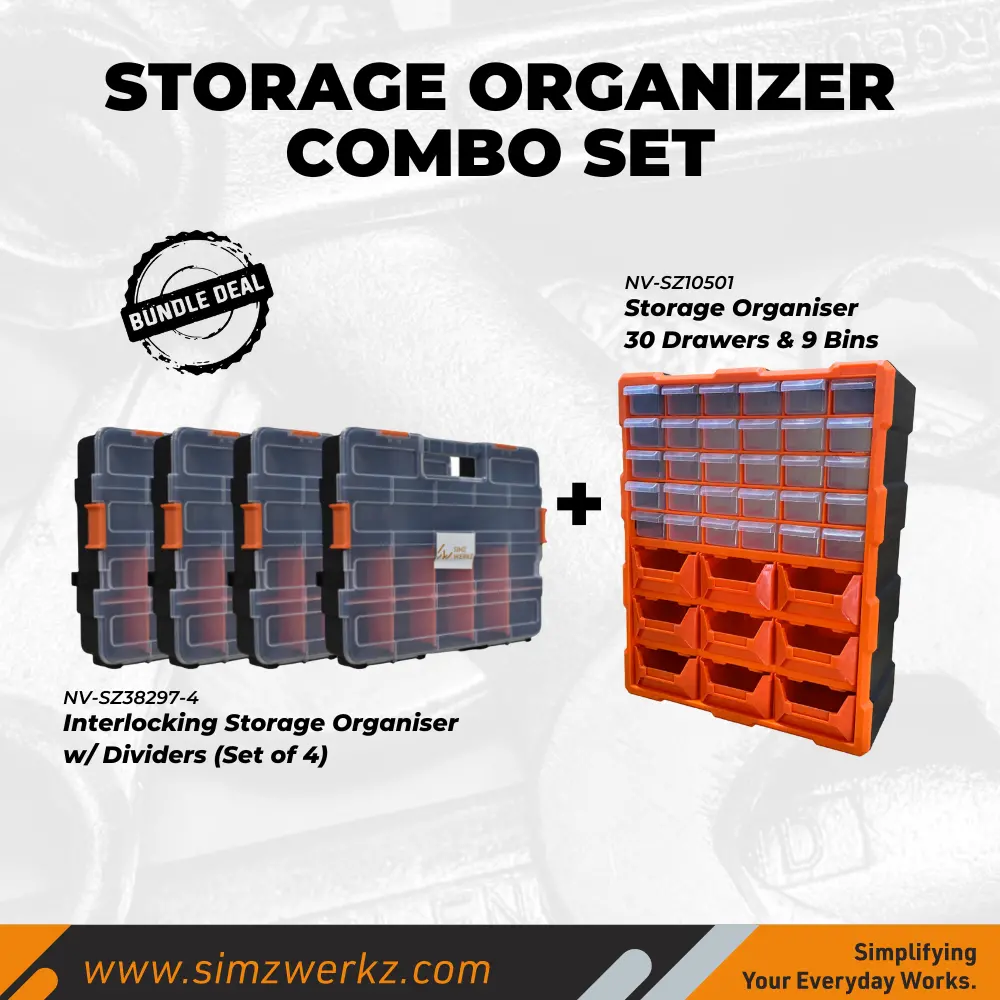 Storage Organizer Combo Set 1