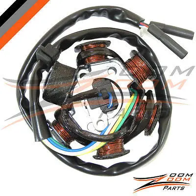 6 Pole Magneto Stator Charging Coil Alternator Gy6 150 Go Kart Dune Buggy 150Cc 1