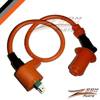 Performance Ignition Spark Plug Coil Wire Gy6 49Cc 50Cc 1