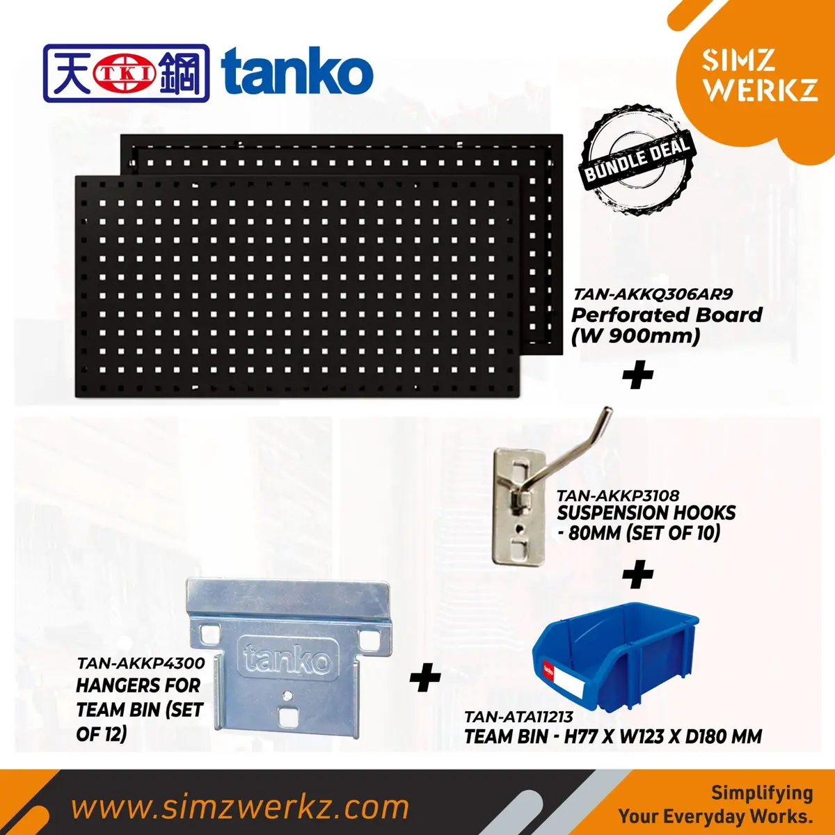 Tanko Wall Organisation For Cleaning Kit 1