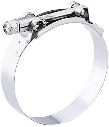 Stainless Steel T-Bolt Clamp With Floating Bridge, 2-15/16" | Tb 263 Breeze 1