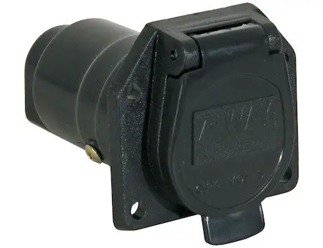 Truck Side 7-Way Plastic Trailer Connector | Buyers Products Tc1007p 1