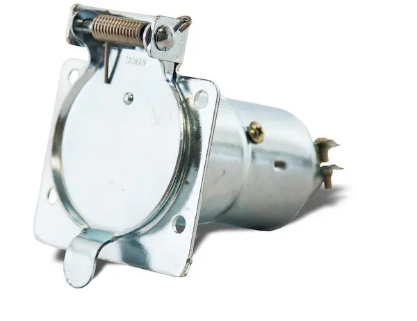 Truck Side 7-Way Stamped Metal Trailer Connector | Buyers Products Tc1007z 1