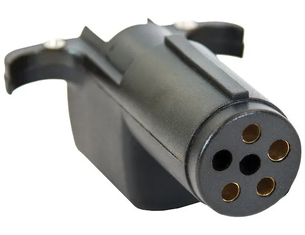 6-Way To 4-Flat Trailer Connector Adapter | Buyers Products Tc2064p 1