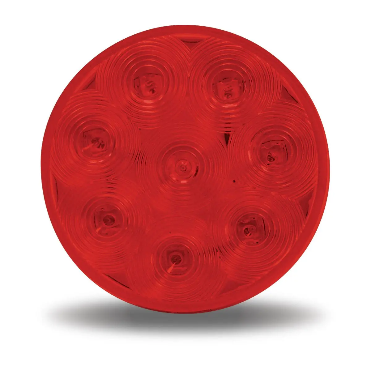 4" Red 8-Diode Stop/Turn/Tail Light | Trux Accessories Tled48r 1