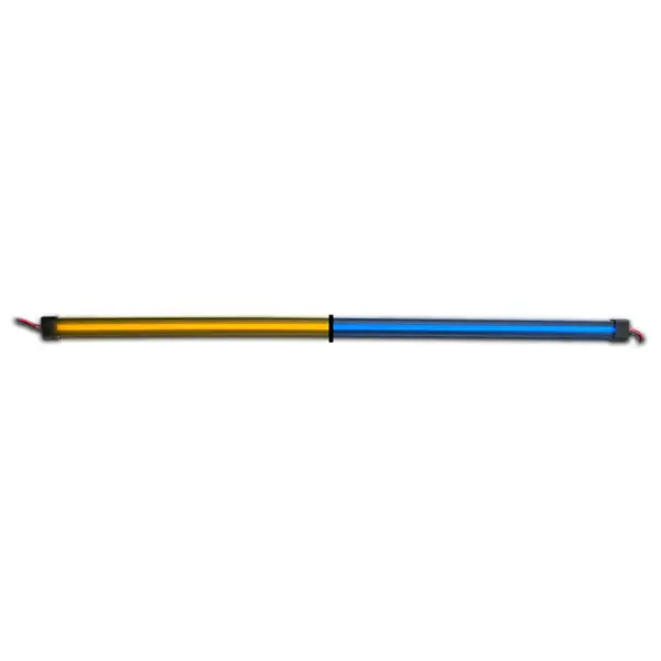48" Clear Amber To Blue Auxiliary Center Glow Strip Led Light | Tled-Gl48cxab Trux Accessories 1