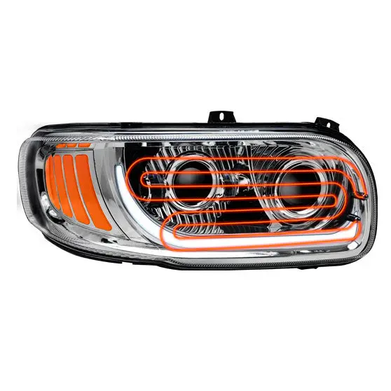 Led Headlight With Heated Lens - High And Low Beam | Tled-H116 Trux Accessories 1