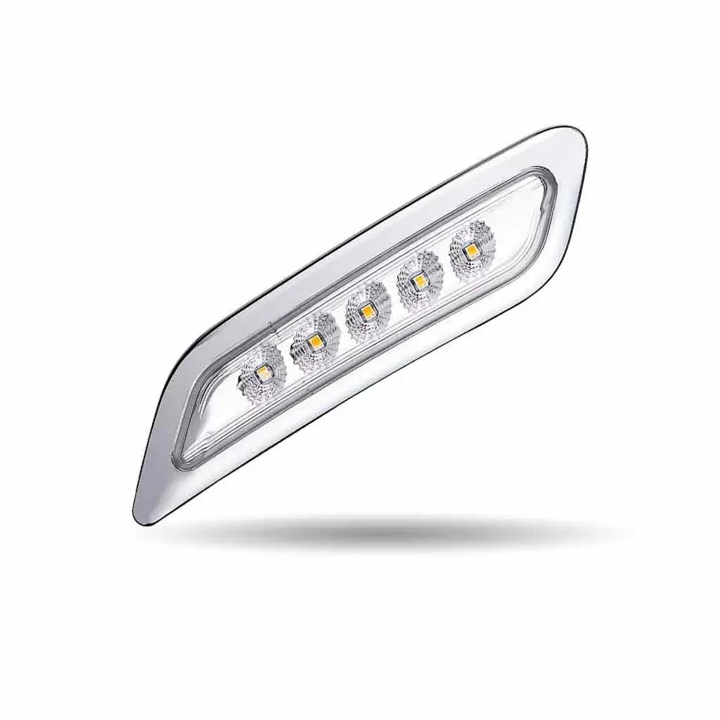 Peterbilt Amber Turn & Marker Door Led Light - Driver Side | Tled-P100ca Trux Accessories 1