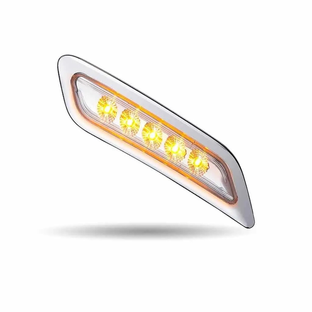 Peterbilt Amber Turn & Marker Door Led Light - Passenger Side | Tled-P200ca Trux Accessories 1
