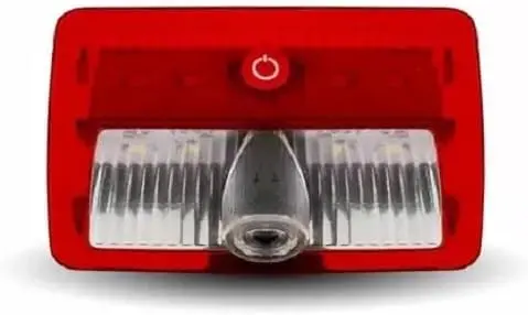Oval Usa Flag Projector Led Door Light For Peterbilt & Kenworth – Passenger Side | Tled-Pl10p 1
