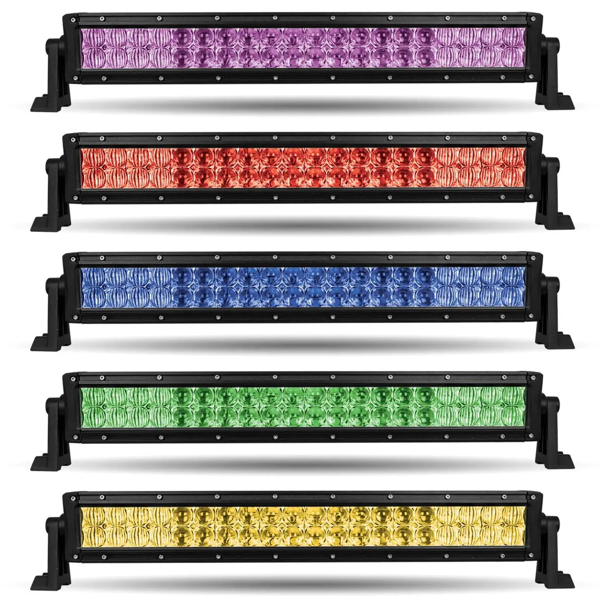 22" Multicolor Combination Spot & Flood Beam Smart Light Bar | Trux Tled-U59 1