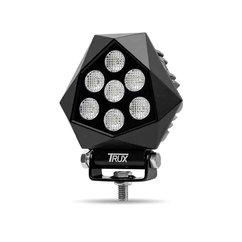 4.5" 'Stealth Series' Flood Heavy Duty Led Work Lamp - 3200 Lumens | Tled-Us4 Trux Accessories 1