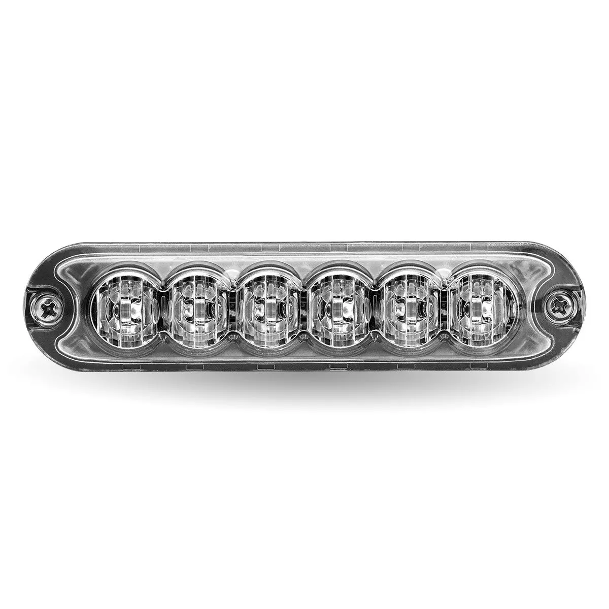 Class 1 Directional 6 Led Slim Surface Mount Amber Strobe Light W/ 36 Flash Patterns | Tled-W16a26 Trux Accessories 1