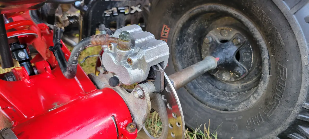 Dual Piston Rear Brake Caliper Upgrade For 1993-2008 Honda Trx300ex 2008 Trx300x Free Fedex 2 Day Shipping 2