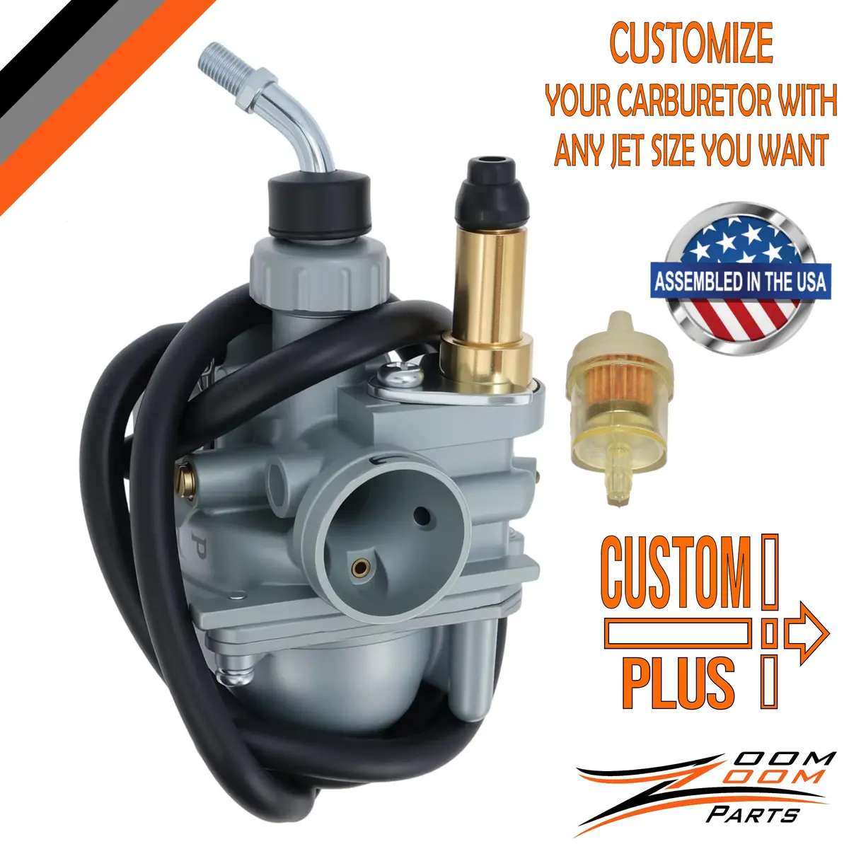 Custom Plus Carburetor For 2006 - 2011 Yamaha Ttr 50 Ttr-50 Kids Dirt Pit Bike 1