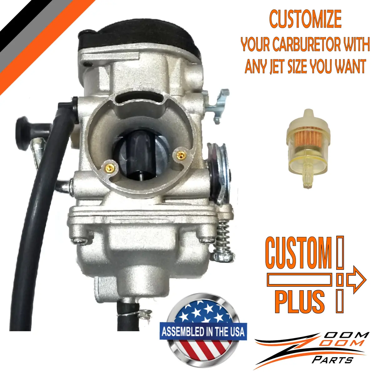 Custom Plus Carburetor Yamaha Tw200 Tw 200 2001 - 2021 200 Trailway Carb 1