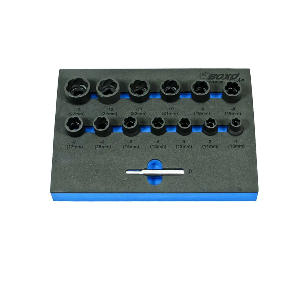 14 Pcs - 1/2" Screw Extractor Set 1