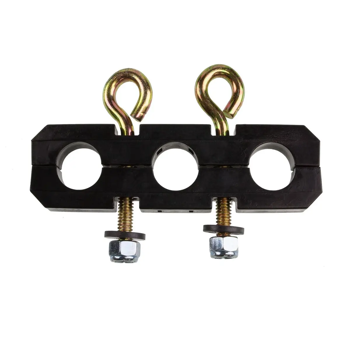 .375" 3-Hole Rubber Hose Clamp | World American Wa11543 1
