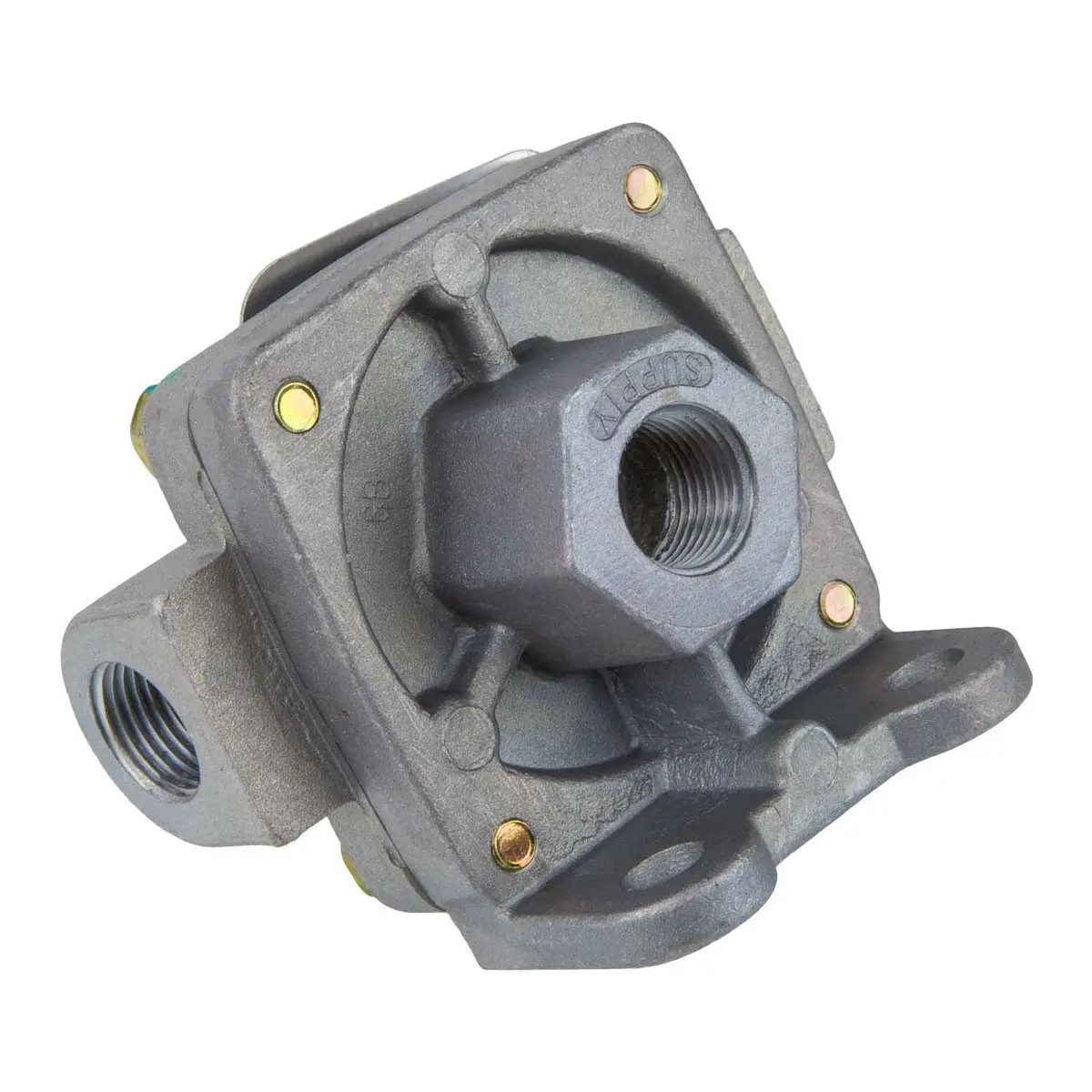 Npt Quick Release Valve With 2 .375" Delivery Ports | World American Wa229859 1
