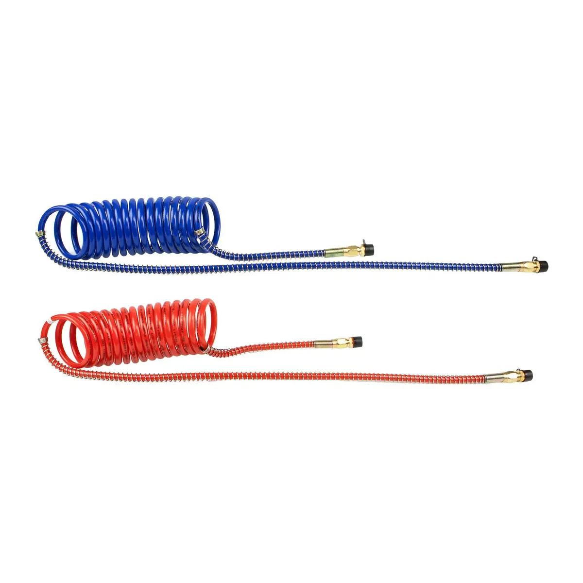 Red & Blue Coiled Air Brake Hose, 40" Lead | World American Wa451039n 1