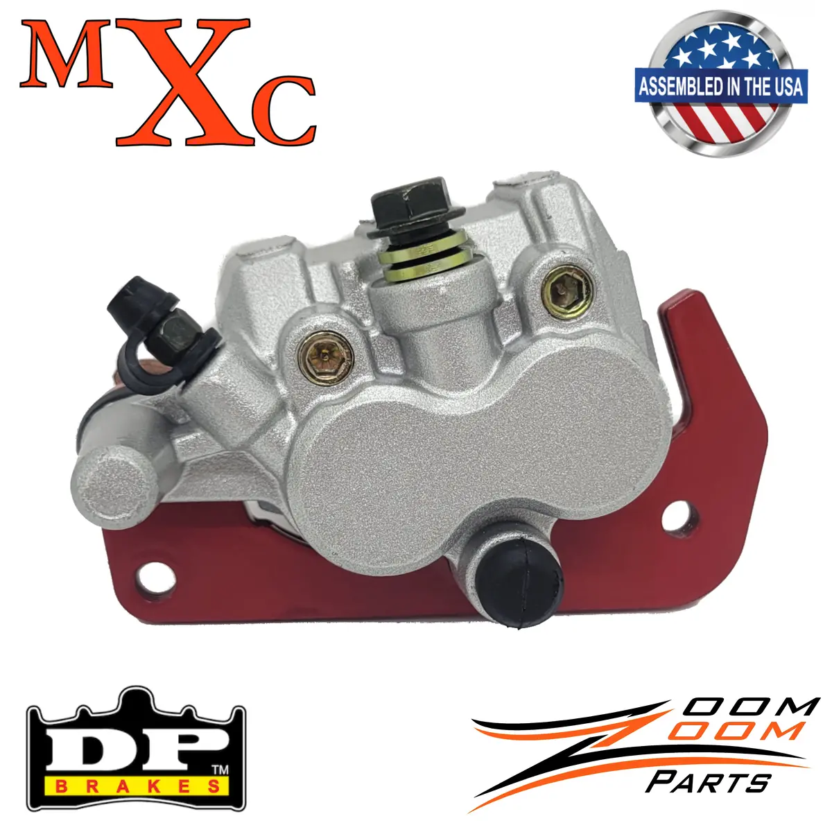 Mxc Dual Piston Rear Brake Caliper Dp Pad Mx/Xc Upgrade For 2001-2005 Yamaha Raptor 660 Free Fedex 2 Day Shipping 1