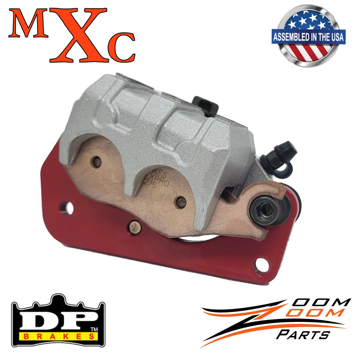 Mxc Dual Piston Rear Brake Caliper Dp Pad Mx/Xc Upgrade For 2001-2005 Yamaha Raptor 660 Free Fedex 2 Day Shipping 2