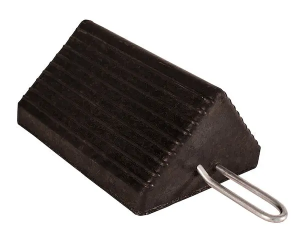 Heavy Duty Rubber Wheel Chock With Handle | Wc1085h Buyers Products 1