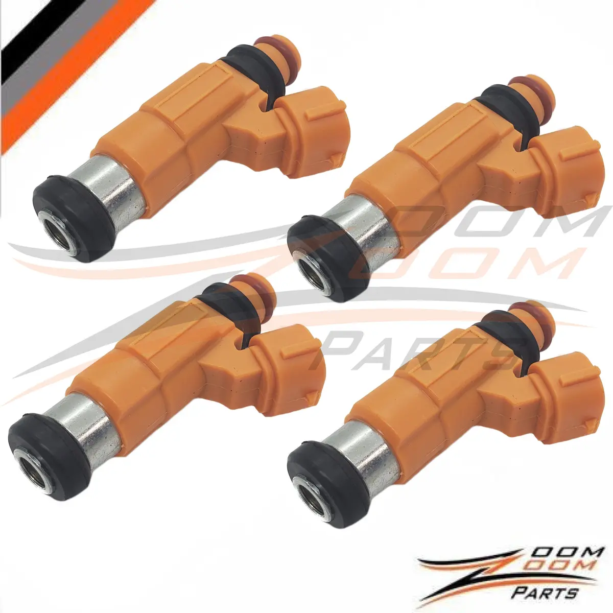 Zoom Zoom Parts 4Pc Fuel Injector Marine For Yamaha F150 Outboard 4 Stroke Motor Cdh275 63P1376100 Free Fedex 2 Day Shipping 1