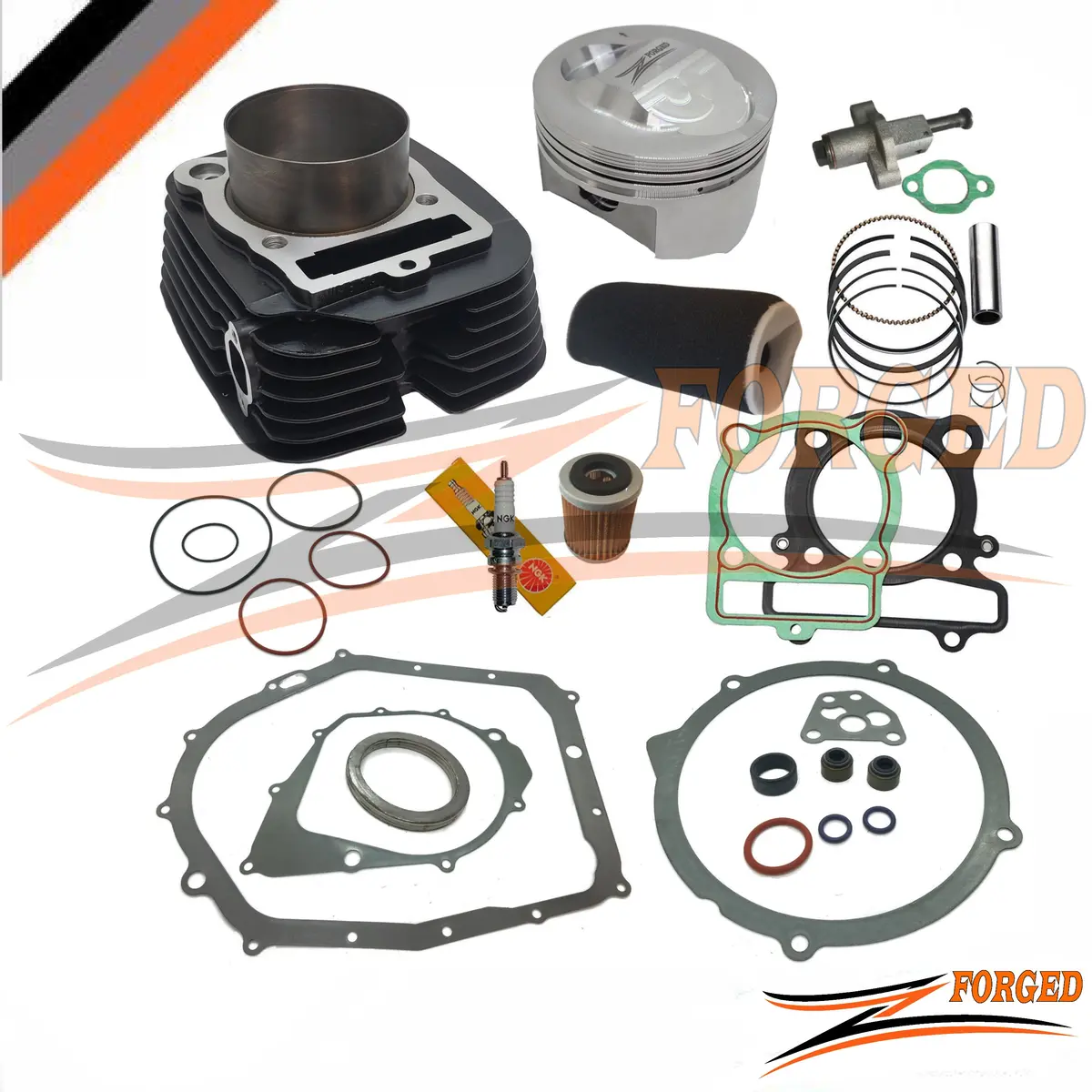 2004 - 2013 Yamaha Raptor 350 Forged Big Bore Kit 366Cc Complete Rebuild Set 1