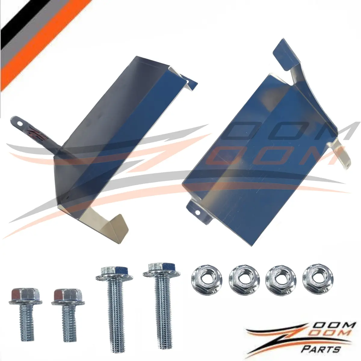 Aluminum Air Scoops For 1987-2004 Yamaha Warrior 350 Yfm 350 Made In U.S.A 1