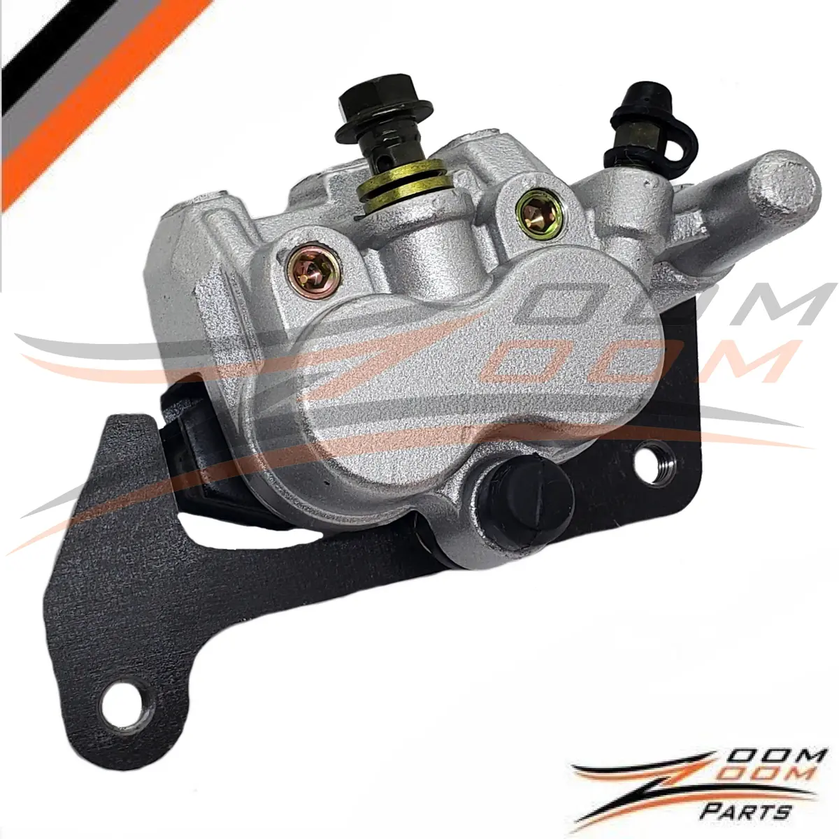Dual Piston Rear Brake Caliper Upgrade For 2004-2008 Arctic Cat Dvx 400 / 2003-2008 Suzuki Ltz 400 / 2003-2006 Kawasaki Kfx 400 Free Fedex 2 Day Shipping 1