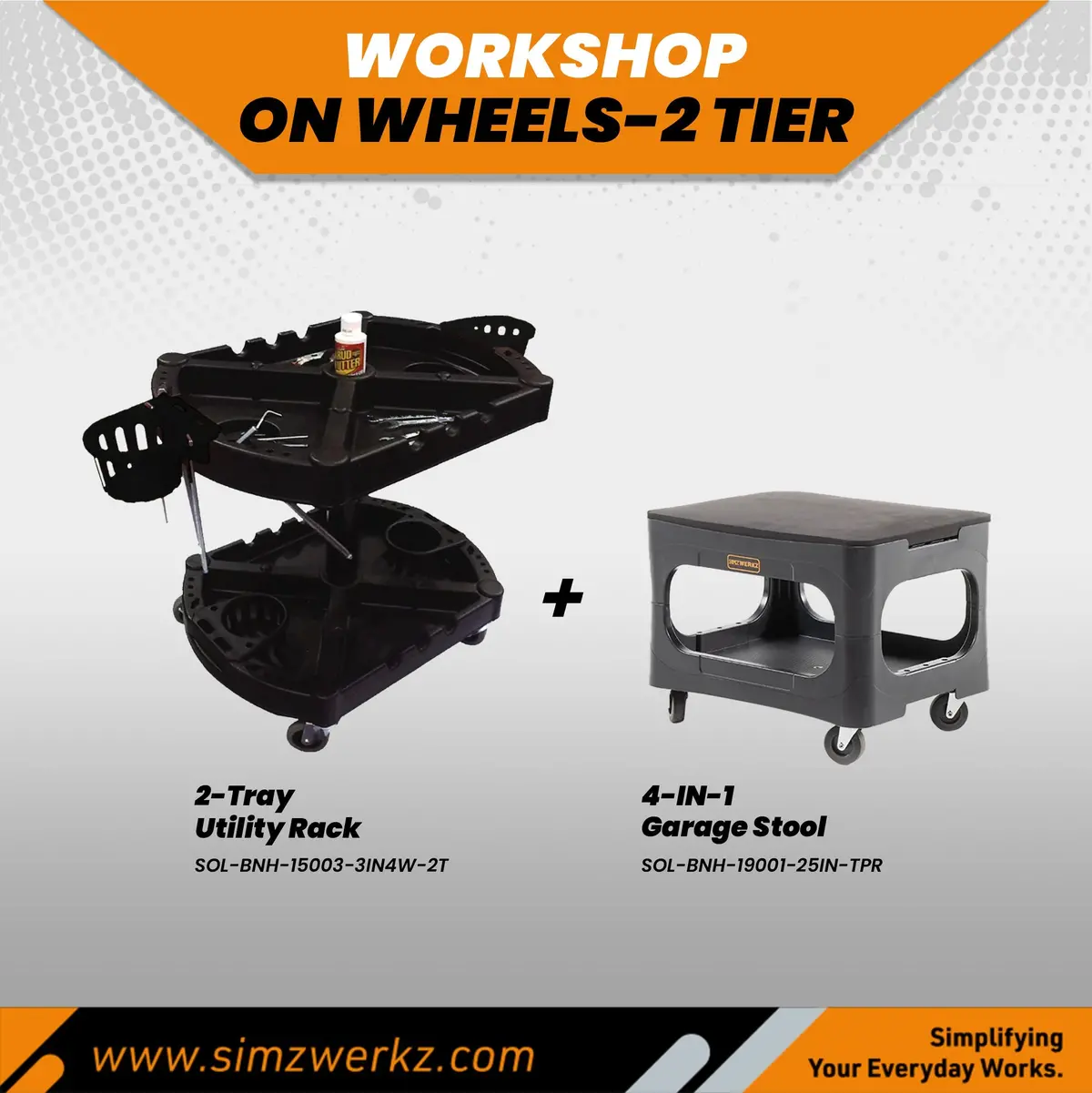 Workshop On Wheels (2-Tier) 1