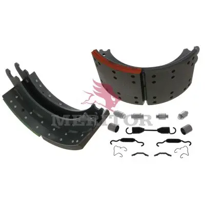Brake Shoe Lined Shoe Kit With Hardware For 16.50" X 7" Rear Axle Q Plus Brakes | Remanufactured | Fras-Le Xkcom4707qp 1