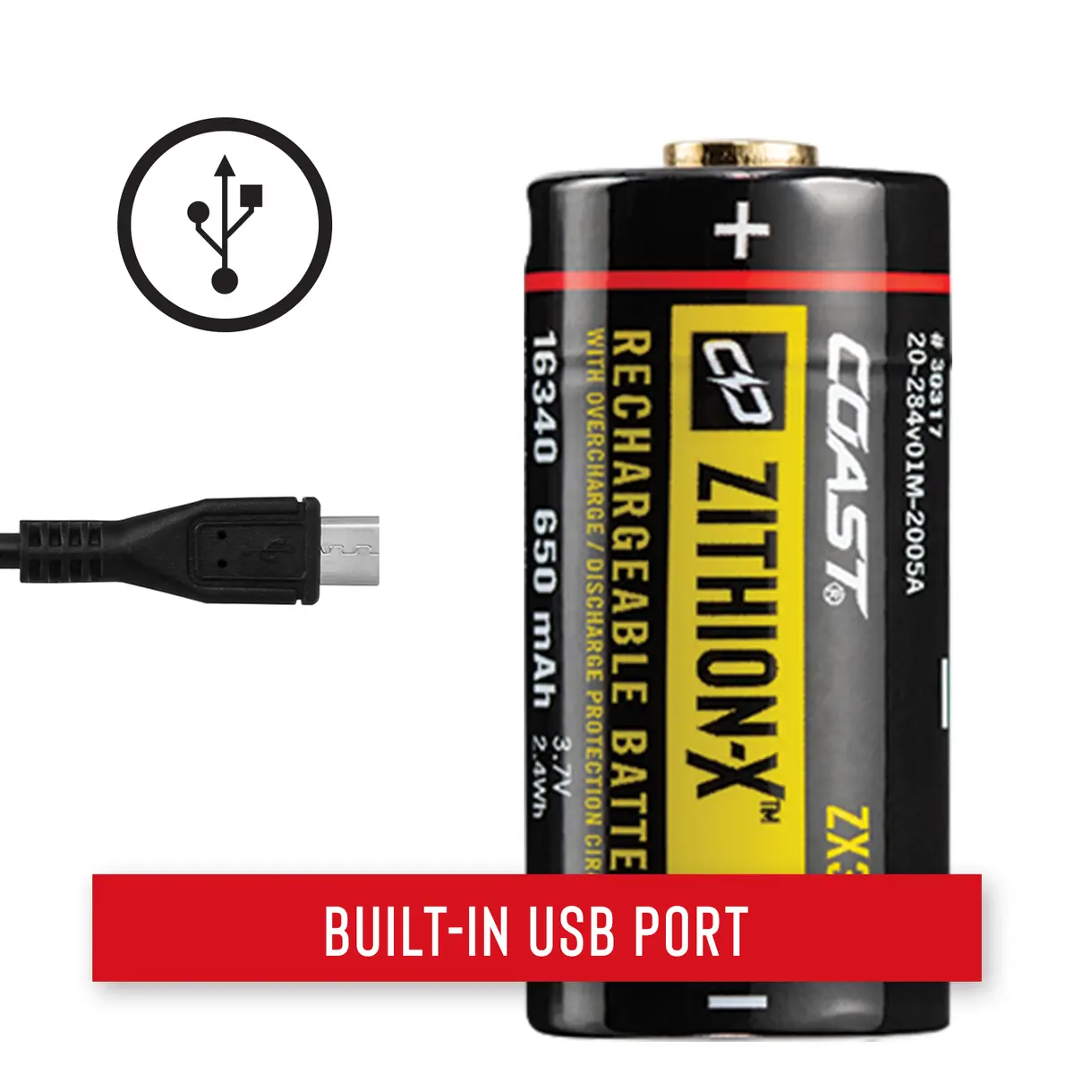 Zx310 Rechargeable Battery 2