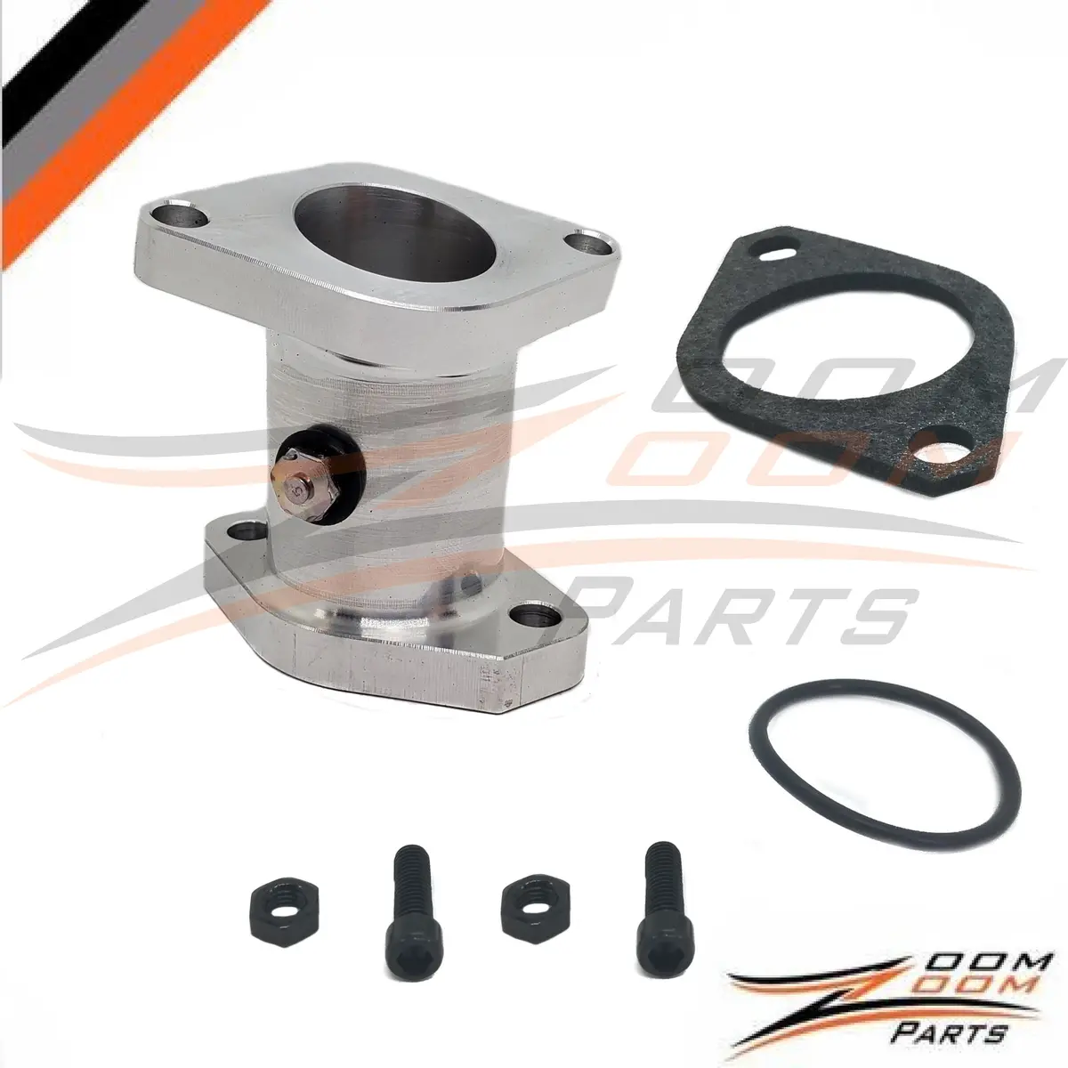 Upgraded Aluminum Intake Boot For 1987-1998 Yamaha Big Bear 350 Yfm 350 Carburetor Gasket O-Ring Made In U.S.A Free Fedex 2 Day Shipping 1
