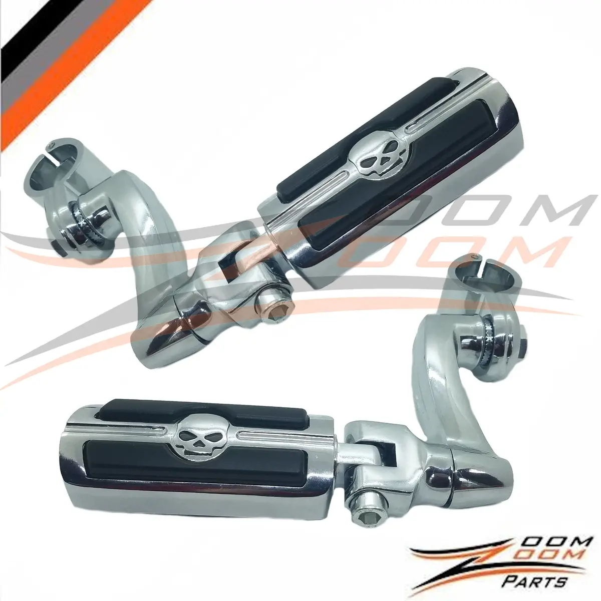 1 1/4" Frame Highway Foot Pegs Rest For Harley Honda Suzuki Touring Electra Rode King Street Guide Shadow Goldwing 1