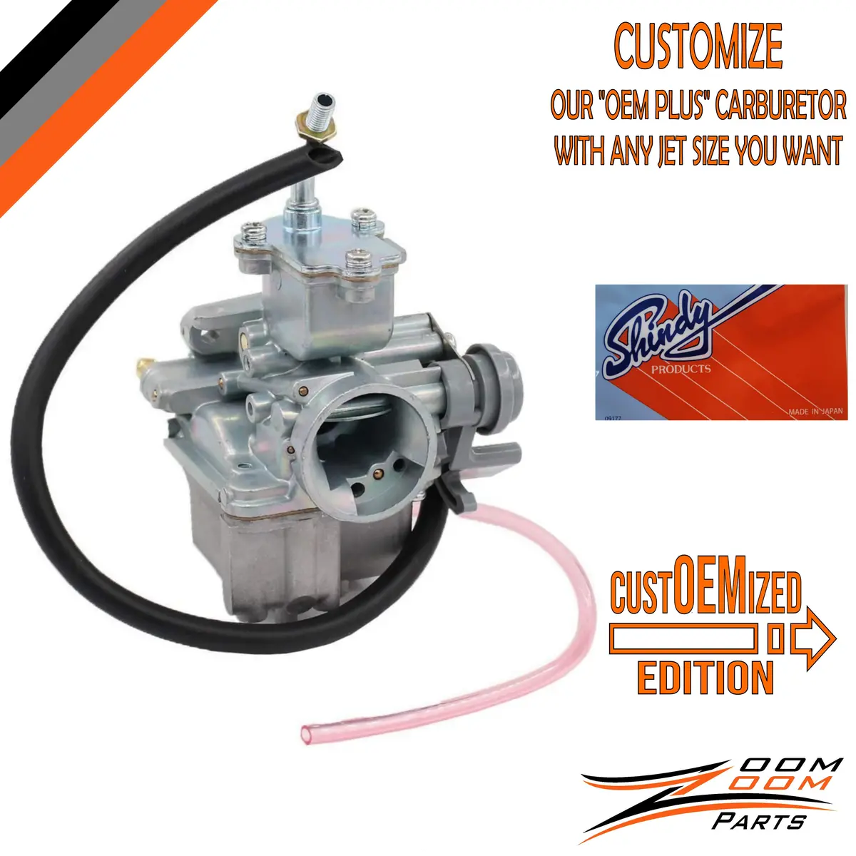 Custoemized Carburetor Carb For 2004 2005 2006 2007 2008 Yamaha Raptor 50 Yfm50 Kids Atv Quad 1