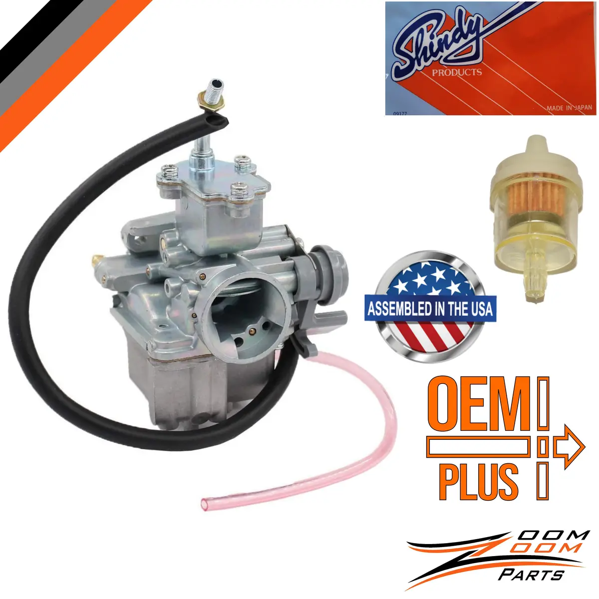 Oem + Plus Carburetor Carb For 2005 2006 2007 2008 Yamaha Grizzly 80 Yfm80 Atv Quad 1