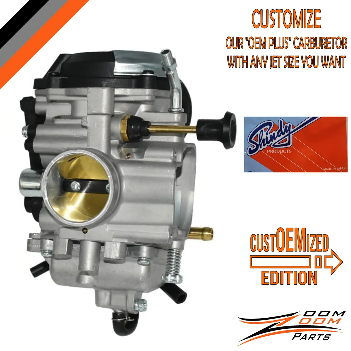 Custoemized Carburetor Carb For 1999 - 2004 Yamaha Bear Tracker 250 Yfm250 Utility Atv Quad 1