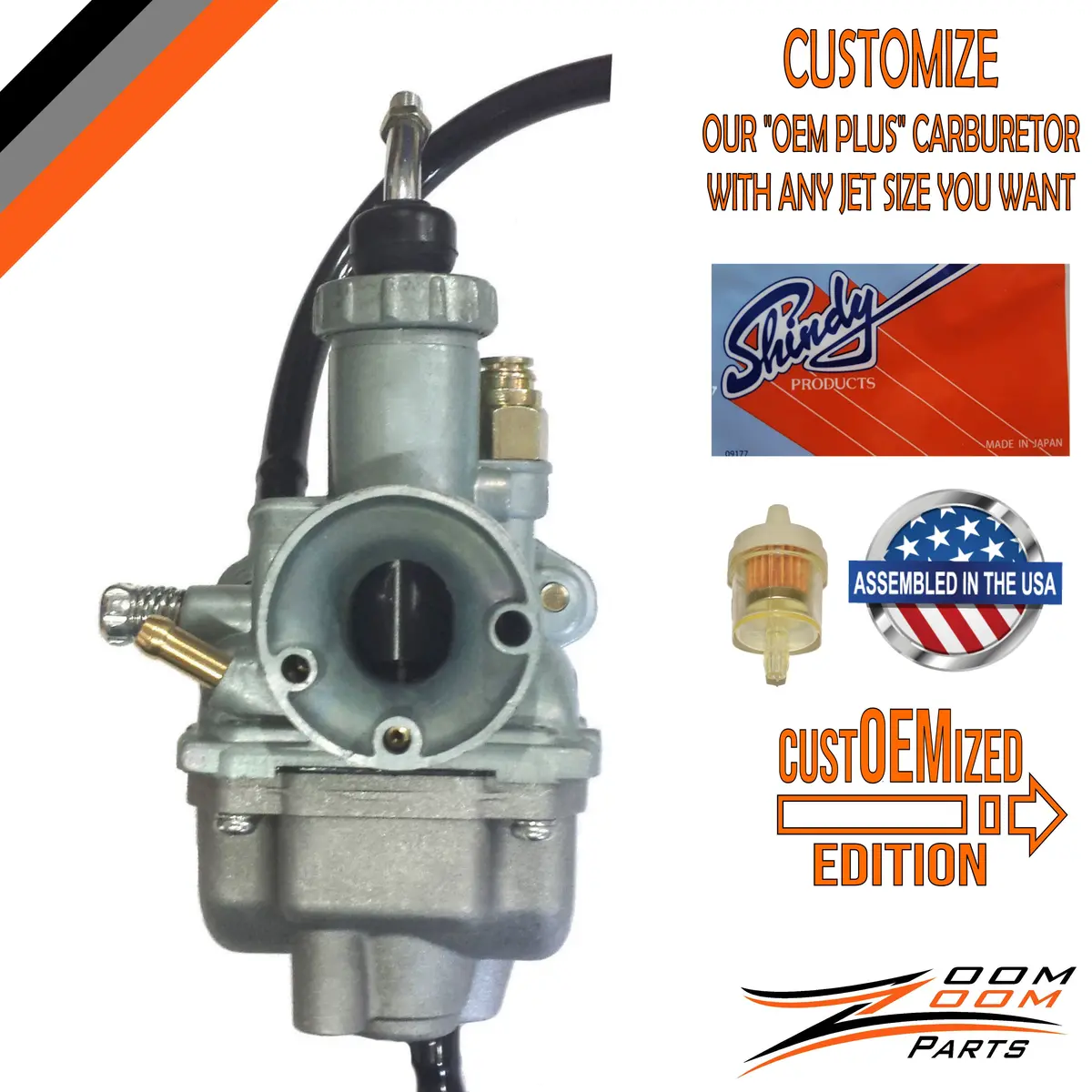 Custoemized Carburetor Carb For 1986 1987 1988 Yamaha Moto-4 225 Moto4 225 Utility Atv Quad 1