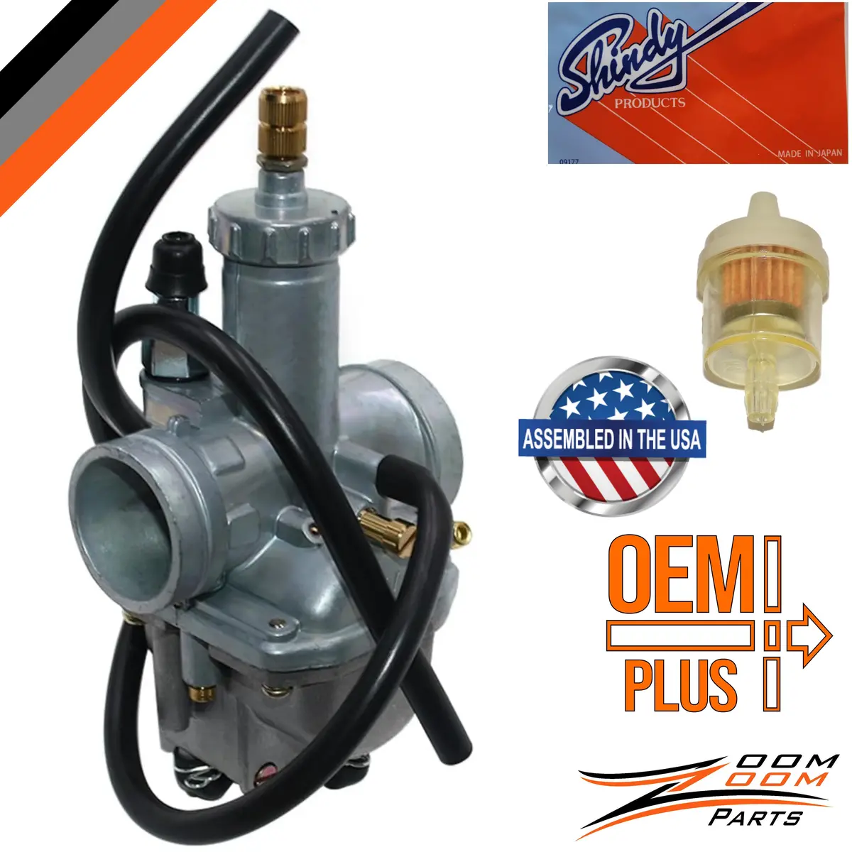 Oem + Plus Carburetor For 2007 - 20011 Kawasaki Bayou 250 Klf250 Utility Atv Quad 1